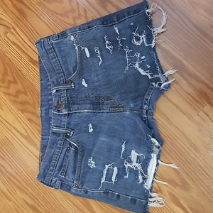 511 levi's Cutoffs distressed shorts 30‎
